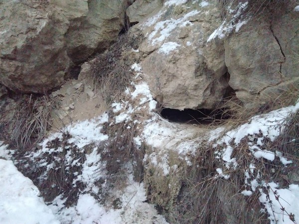 вповз до печери Тимкова скала