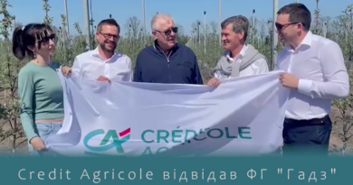 «Захоплюємось вашою енергією та відданістю роботі»: представники банку Credit Agricole відвідали підприємства Петра Гадза (відео)