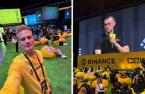 Александр Орловский на ежегодной конференции Binance Blockchain Week фото