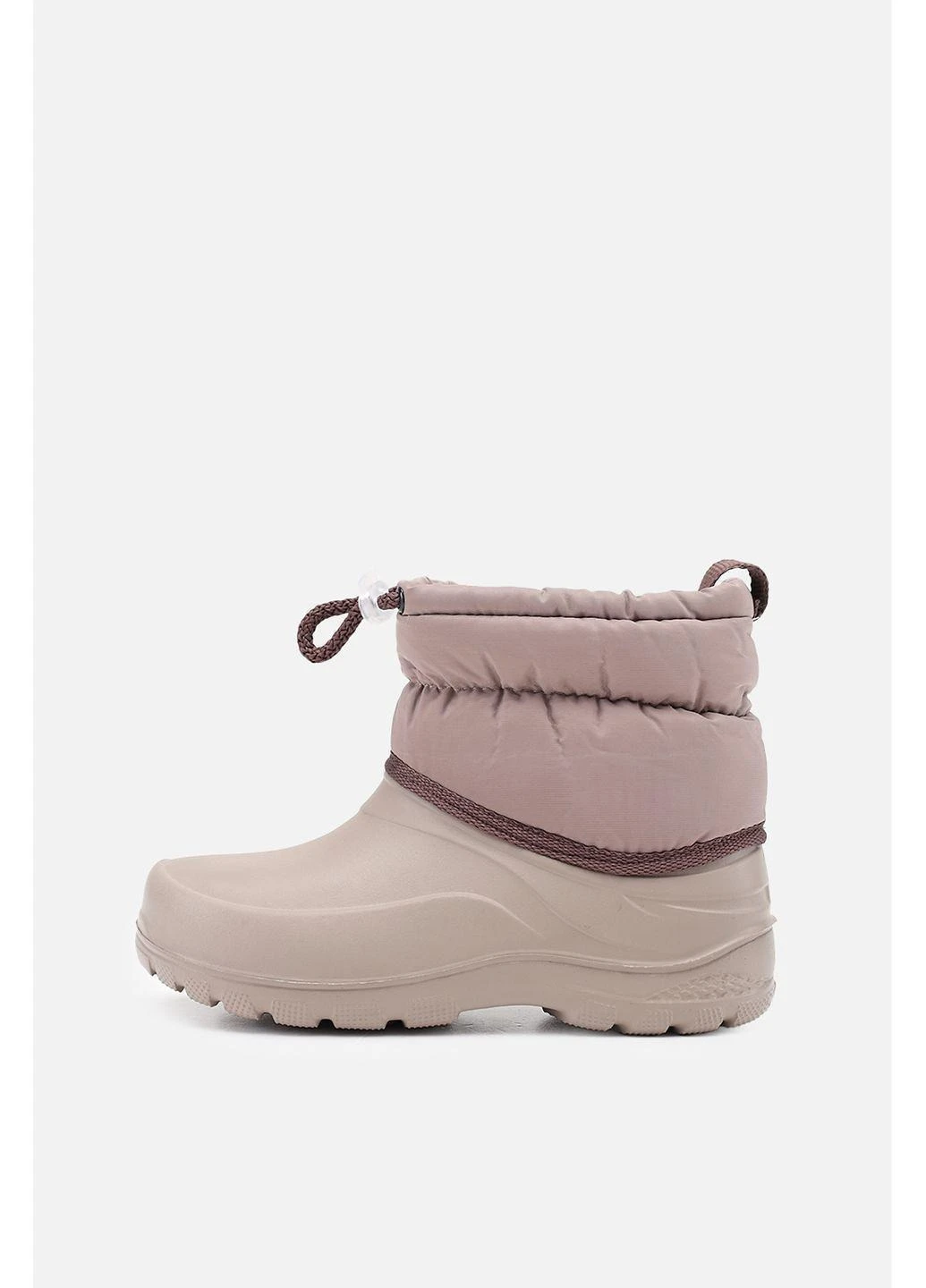 Стильні дитячі дутики для дівчинки Gipanis бежевого кольору