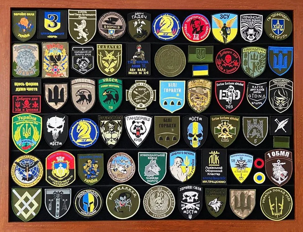 вишивка шевронів