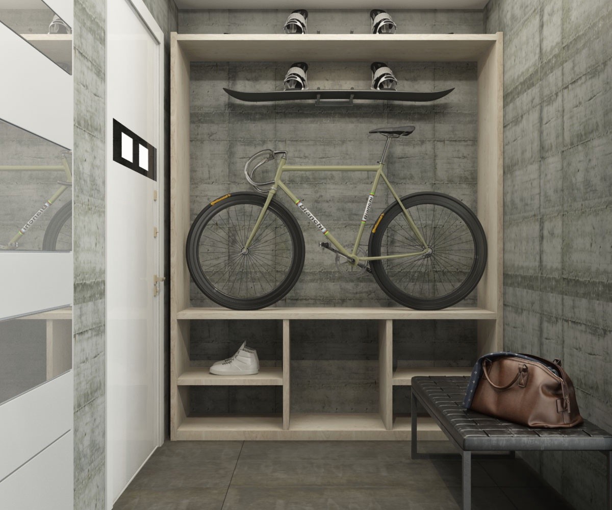 велосипед у передпокої