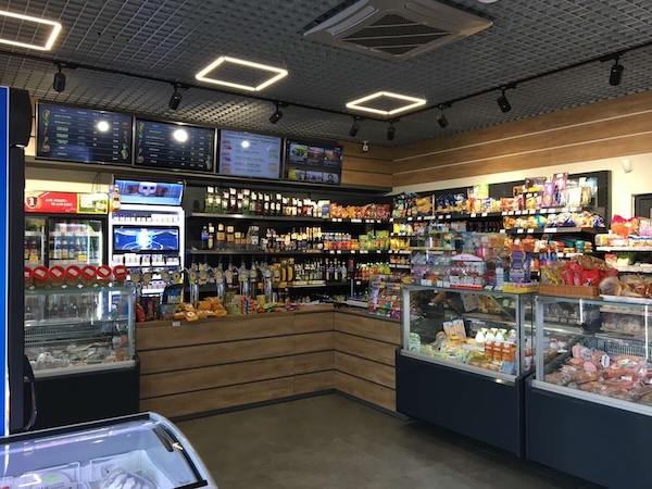 Устаткування для магазину продуктів